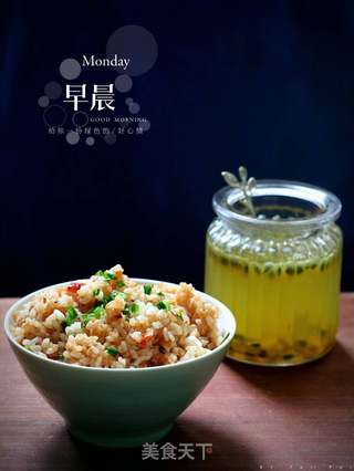 郫县豆瓣炒饭的做法步骤:11
