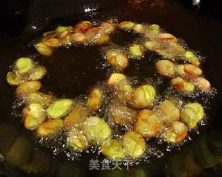 酥炸蚕豆的做法步骤:5