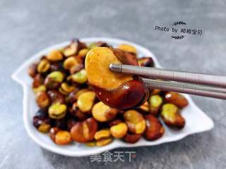 酥炸蚕豆的做法步骤:10