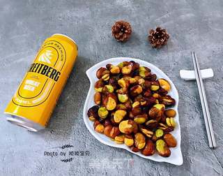 酥炸蚕豆的做法步骤:11