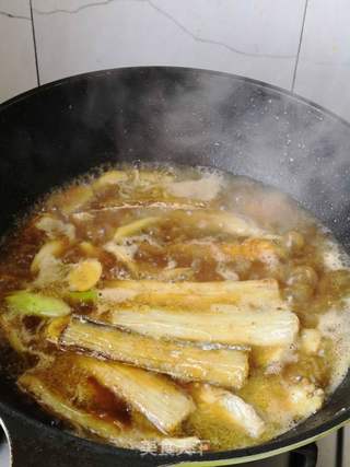 红烧带鱼的做法步骤:5