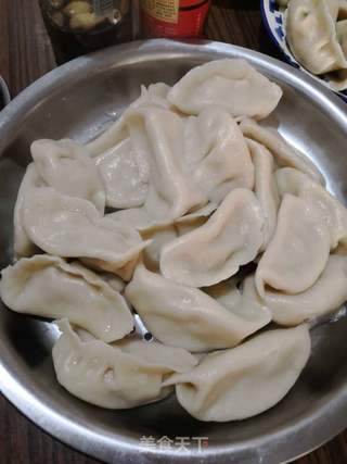 菌菇鸡肉水饺的做法步骤:8