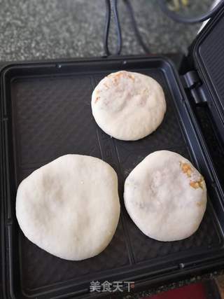 菌菇鸡肉烫面馅饼的做法步骤:4