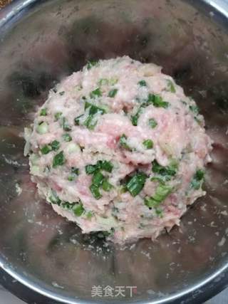 卷心菜春葱大肉包的做法步骤:4