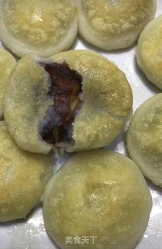 糯米豆沙饼的做法步骤：9