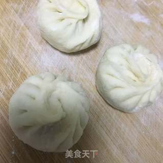 酸豆角肉丁中号小笼包的做法步骤：9