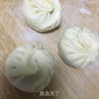 酸豆角肉丁中号小笼包的做法步骤:9