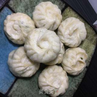酸豆角肉丁中号小笼包的做法步骤:12