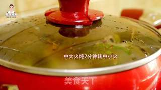 韩式辣炖海鲜汤的做法步骤:10
