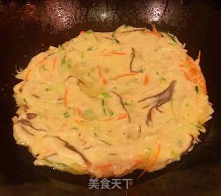 时蔬煎饼的做法步骤：6