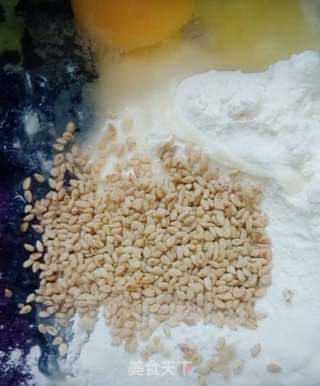 紫薯豆沙饼的做法步骤:5