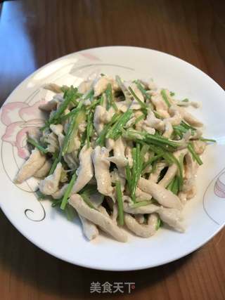 芫爆鸡条的做法步骤:6