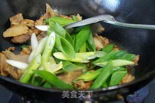 葱爆肉的做法步骤:5
