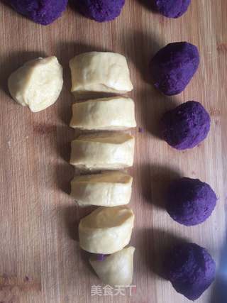 虎皮饽饽(紫薯电饼档版)的做法步骤:5