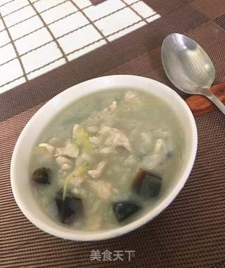 皮蛋瘦肉粥的做法步骤：8
