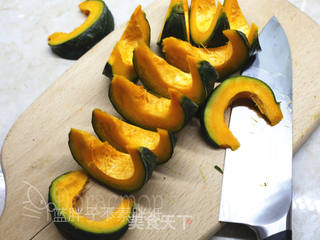 香糯烤南瓜的做法步骤:3