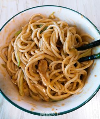 美食“鸡丝凉面的做法步骤:15