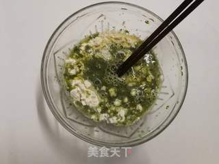 艾叶鸡蛋卷饼的做法步骤:6