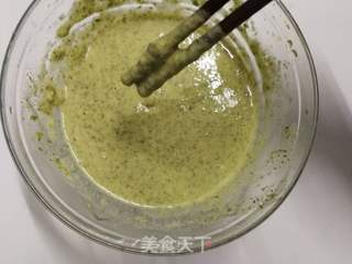 艾叶鸡蛋卷饼的做法步骤:7