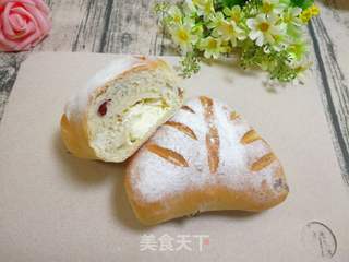 蔓越莓奶酪软欧的做法步骤:20