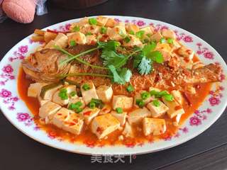 豆腐黄花鱼的做法步骤:6