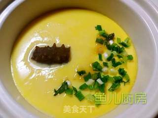 海参炖蛋──“鱼儿厨房”私房菜的做法步骤:10