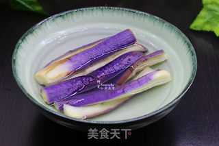 凉拌香辣茄子的做法步骤:3