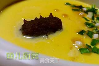 海参炖蛋──“鱼儿厨房”私房菜的做法步骤:12