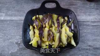 凉拌手撕茄子的做法步骤:7