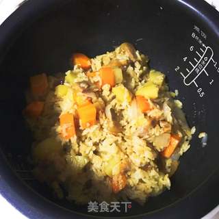 土豆焖饭的做法步骤:18