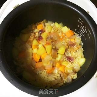 土豆焖饭的做法步骤:17
