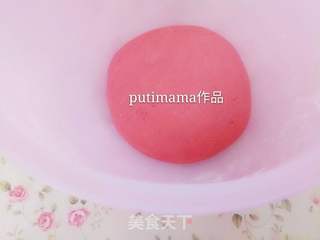 粉红玫瑰花的做法步骤：2