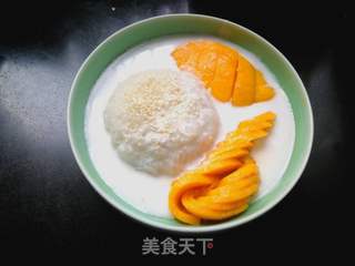 芒果糯米饭的做法步骤:11