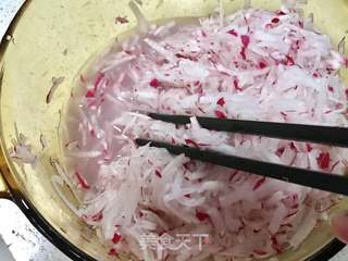 萝卜丝肉饼的做法步骤:4