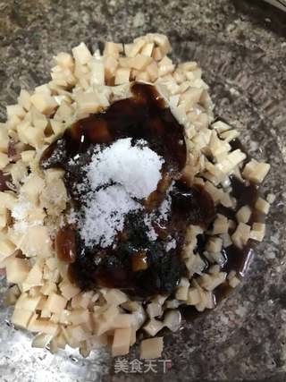 鱿鱼海鲜粥的做法步骤:7