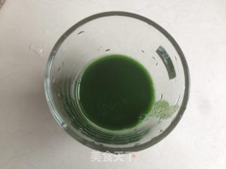 菠菜馒头的做法步骤:4