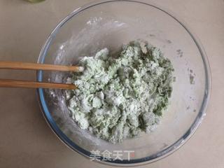菠菜馒头的做法步骤:6
