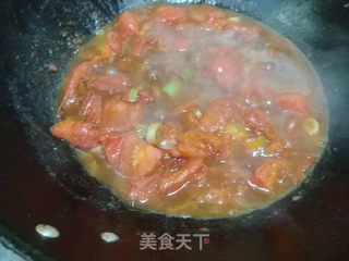 西红柿鸡蛋面的做法步骤:7