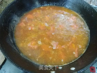 西红柿鸡蛋面的做法步骤:8