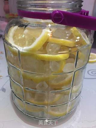 简单制作柠檬蜜(柠檬酵素)的做法步骤:5