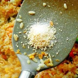 虾仁炒饭的做法步骤:12