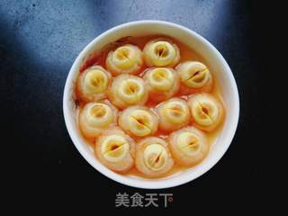 南瓜蒸莲子的做法步骤:12