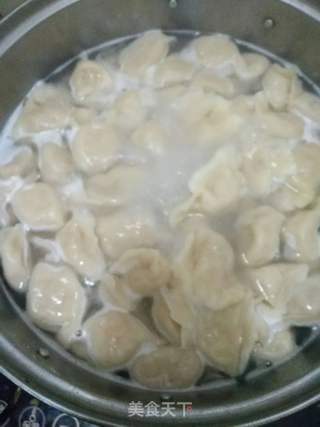 酸菜猪肉水饺的做法步骤:13