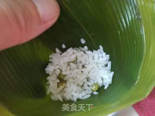 绿豆红枣粽的做法步骤:8