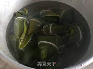 绿豆红枣粽的做法步骤:14