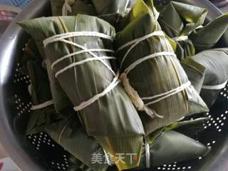 绿豆红枣粽的做法步骤:16