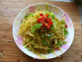 【川菜】凉拌莴笋的做法步骤:6