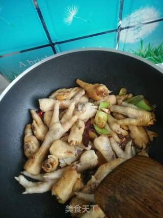 微辣麻香鸡爪的做法步骤:8