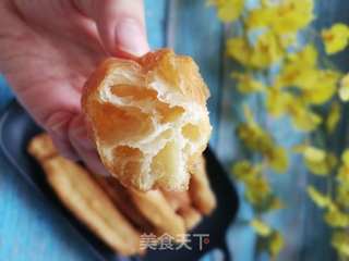 自制放心油条的做法步骤:13