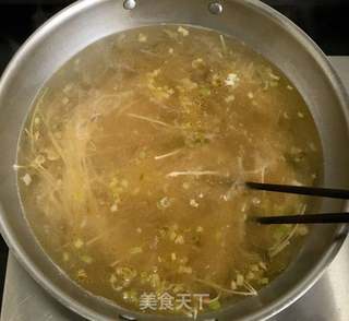 榨菜丝清汤挂面的做法步骤:7